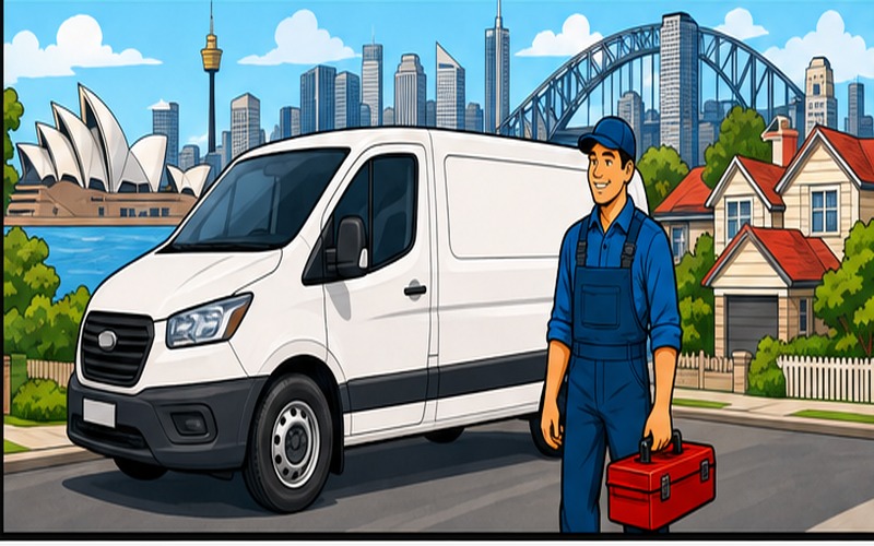 Cartoon appliance repair illustration for locations Locations 1